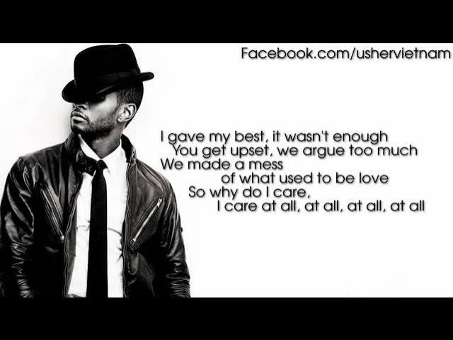 Usher - Climax [Lyrics Video]