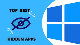 Top 5 Best Hidden Apps On Windows 10 ( Windows 10 Apps)