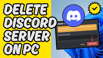 [Easy Guide] Delete Discord Server on PC
