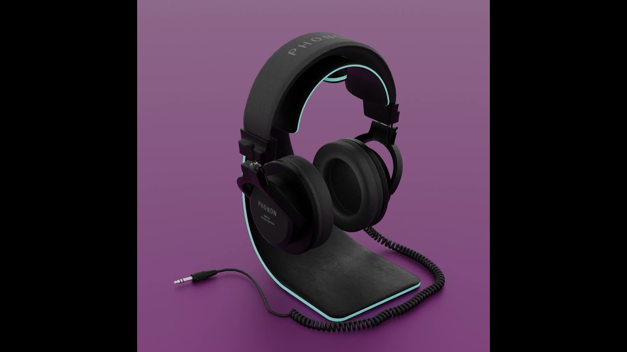 Headphones Korg Phonon, 3D model