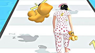 Sleepy Run😴🏃‍♀All Levels (1- 8) Walkthrough Gameplay Android, iOS