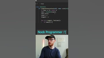 Noob O(n log n) Developer vs Strong O(n) Programmer in Longest Consecutive Sequence, Leetcode 128