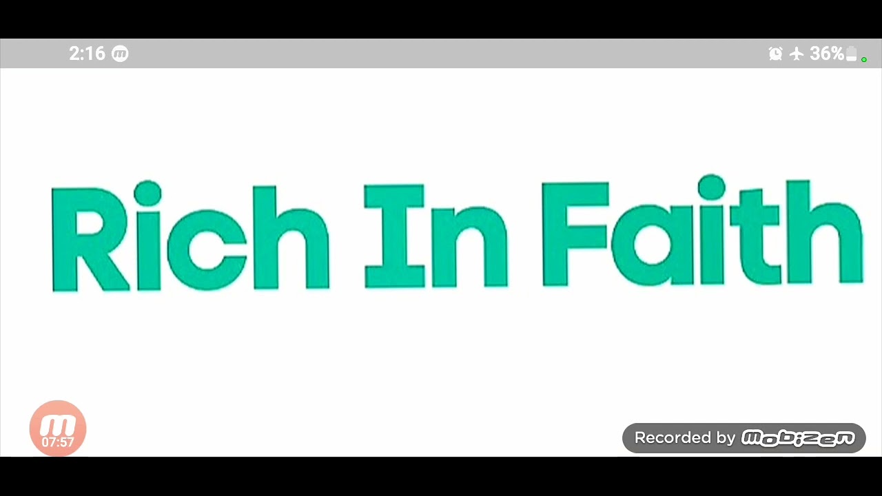 but thou art rich YouTube