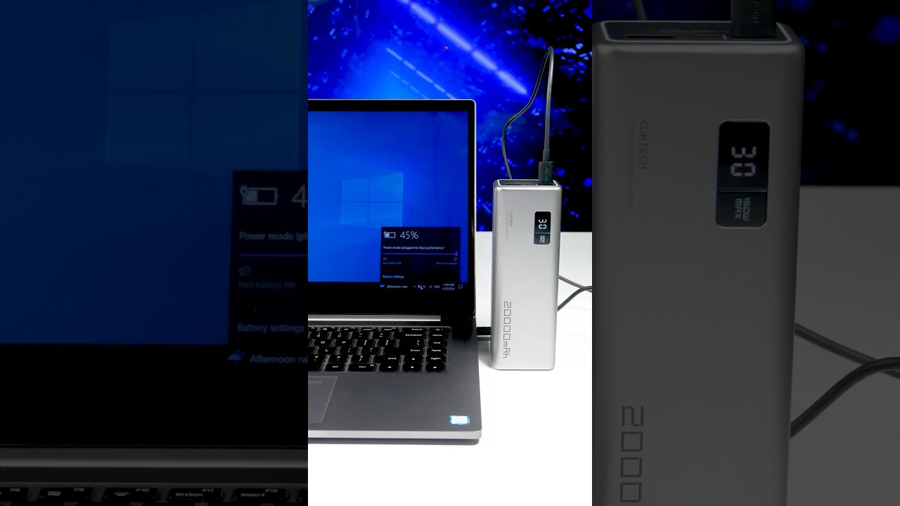 CUKTECH 15 Power Bank 20000mAh 150W MAX Unboxing