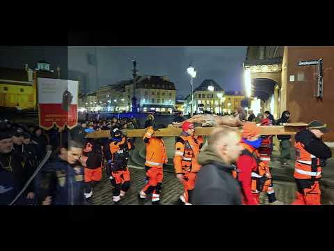 Męska Droga Krzyżowa w Warszawie na Starym Mieście – 14 03 2025