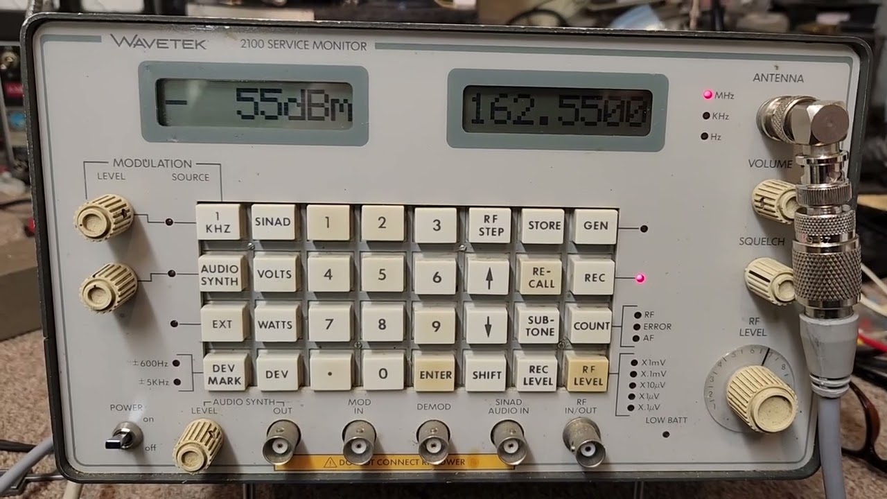 Wavetek (CT Systems) 2100 Service Monitor