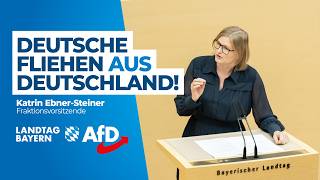 Katrin Ebner-Steiner: Deutsche fliehen aus Deutschland!