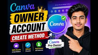 Canva Admin Account Create 2026 🔥 | Canva Team Setup Bangla | Free Canva Pro Team Access Tutorial