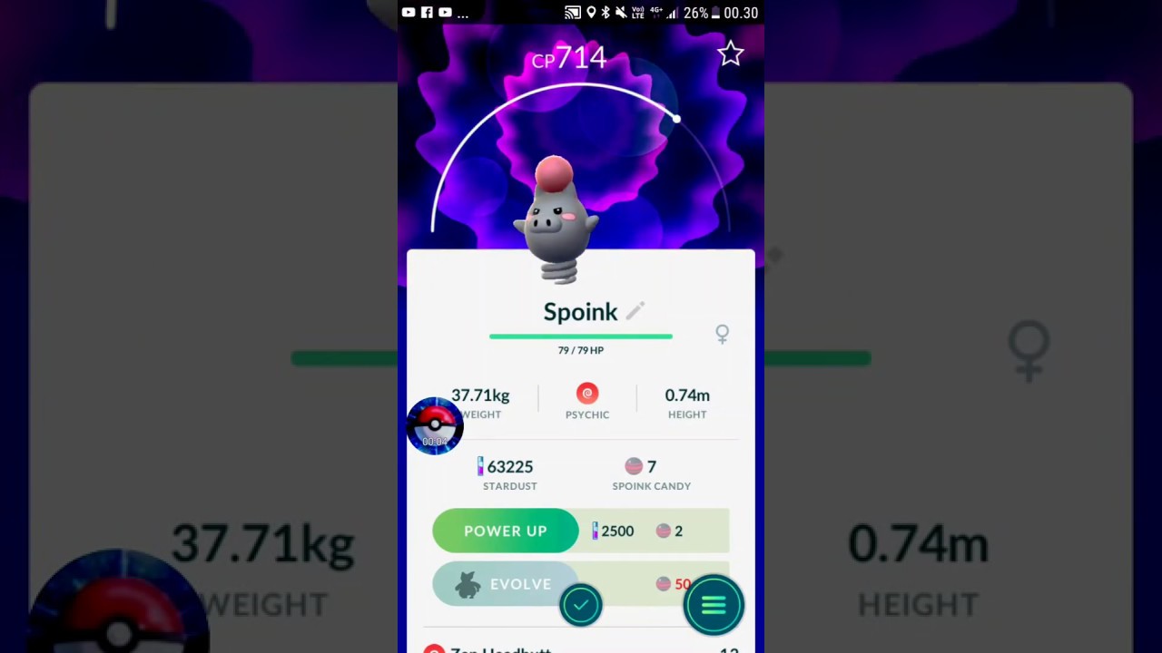 pokemon go gen 3 spoink first gen 3 egg hatch youtube spoink evolution chart