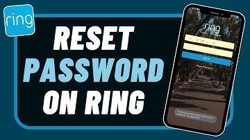 How to Reset Password on Ring App - Change Password !