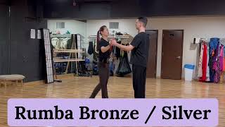 Rumba Bronze and Silver variations | Annie and Yuriy