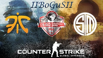 Fnatic vs TSM [Dust2] - Map 1 - CSGO PGL Championship Series - CSGO