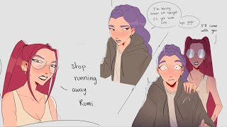 Stop Running Away Rumi! KPop Demon Hunters Comic Dub