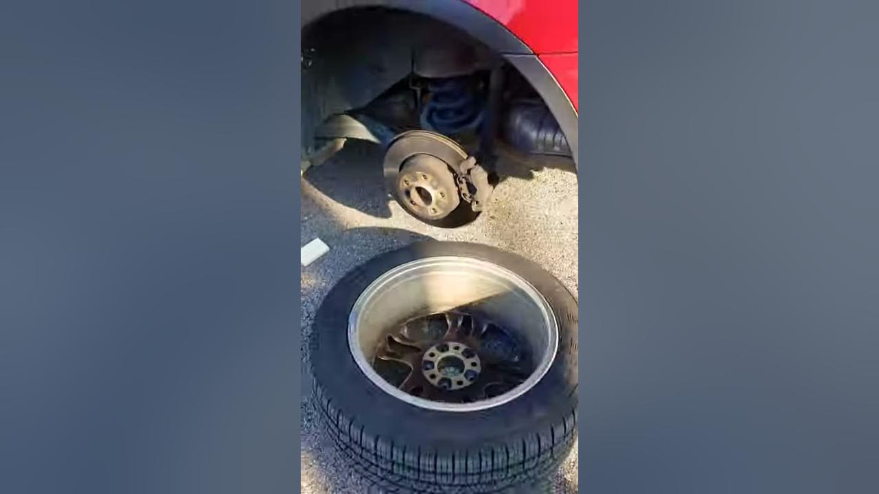 Easy way to remove a stuck car tire that won't come off after removing lug nuts! YouTube