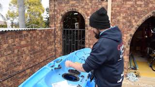 How To Install A Sounder On A Kayak - Lowrance Hook 2