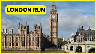 LONDON Virtual Run | Virtual Running Videos For Treadmill With Music