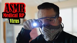 #ASMR ASMR Virus Quarantine | Sample Testing and Medical Exam RP