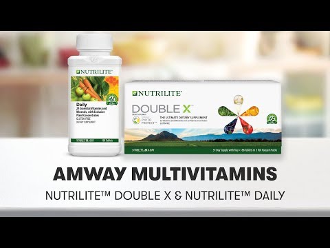 Amway Multivitamins: Nutrilite Double X & Nutrilite Daily | Amway