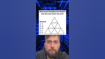 How many triangles are there?  #shorts #explorepage #foryou #memes #thoughts #trend #viral