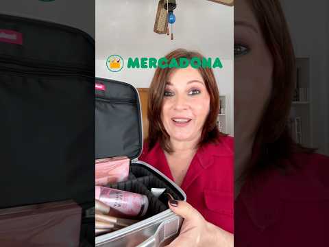 🧳 Maletín de maquillaje de Mercadona #makeup #maquillaje #lifestyle #shorts