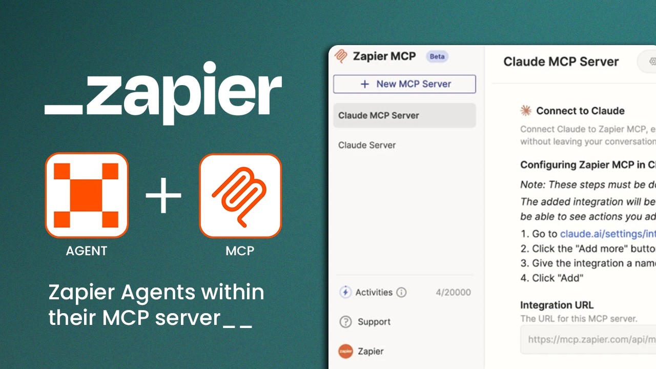Zapier Agent AI automation tutorial showing integration with multiple apps