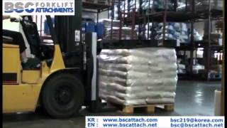 Turn a Load Clamp Side Stabilizer Type