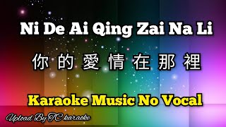 Ni De Ai Qing Zai Na Li 你的愛情在那裡 karaoke mandarin no vocal