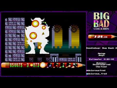 Big Bad Game-A-Thon 2023: Doodlebug: Bug Bash 2 by DolorousFred