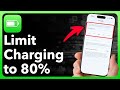 How To Limit iPhone Charging To 80%