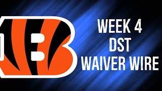 To Add Waiver Wire Week 4 Fantasy Football