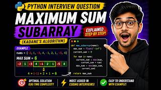 Stop Brute-Forcing the Maximum Subarray Problem!