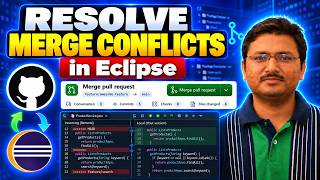 Resolve Pull and Merge Conflicts in Eclipse IDE