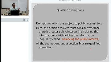 Right to Information: Exemptions from disclosure of information & Public Interest