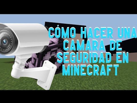 cómo hacer una camara de seguridad en Minecraft #minecraft #video - YouTube