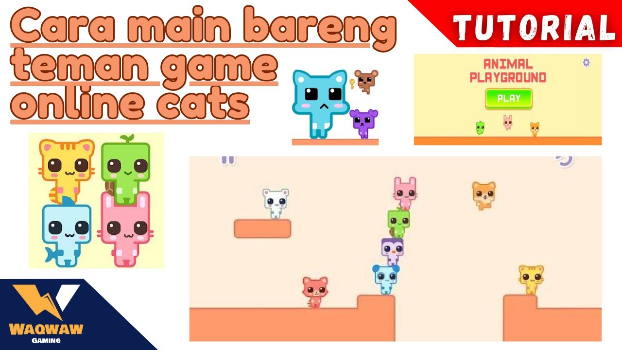 tutorial-cara-main-bareng-pico-park-online-cats-animal-playground