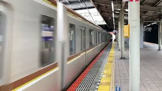 メトロ10000京王 10101f 快速急行小川町行き 朝霞台駅通過