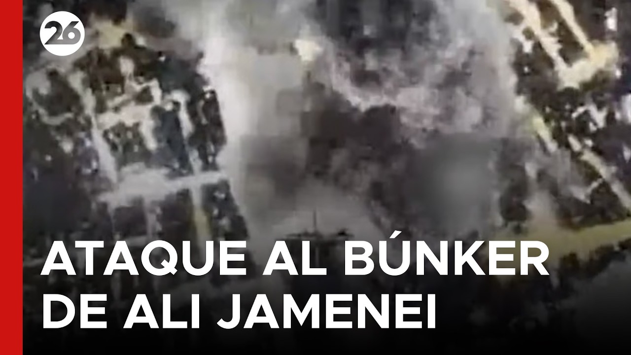 🚨 ASÍ FUE EL ATAQUE AL BÚNKER DEL LÍDER IRANÍ | 50 aviones de combate ejecutaron la misión