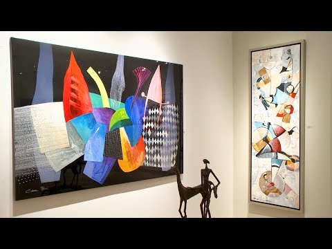 Video: Koleksi Koleksi Art-Gallery Spaces di The Hurtado Residence