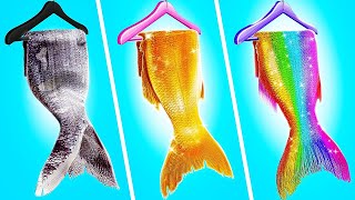 How To Become A Mermaid! Awesome Beauty Hacks &amp; Gadgets, Hilarious Moments | Makeover by TeenVee