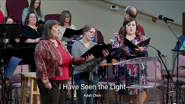 Memorial Baptist Church Adult Choir sings "I Have Seen the Light"