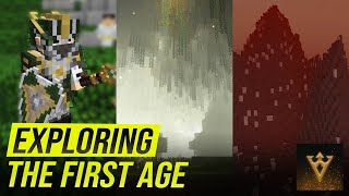 Exploring the FIRST AGE of Middleearth in Minecraft!