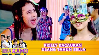 KECEBUR DI KOLAM RENANG SENDIRIAN! PRILLY KACAUKAN ULANG TAHUN BELLA - COBOY JR HANYA KAMU