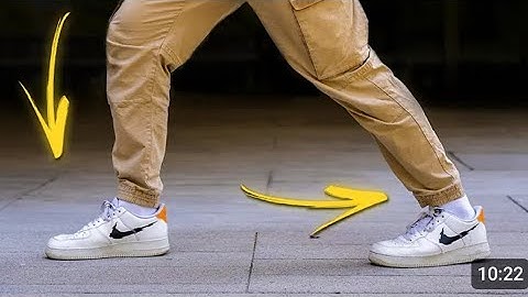 running man (beginner) shuffle dance tutorial