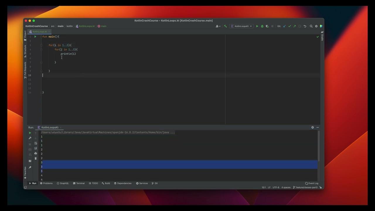 Kotlin Crash Course - Loops(For Loop, While Loop, Do While Loop) [Part ...