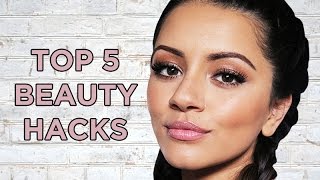 TOP 5 Makeup + Beauty HACKS | Kaushal Beauty, Leyla Rose, Zoe London, Melanie Murphy Compilation screenshot 2