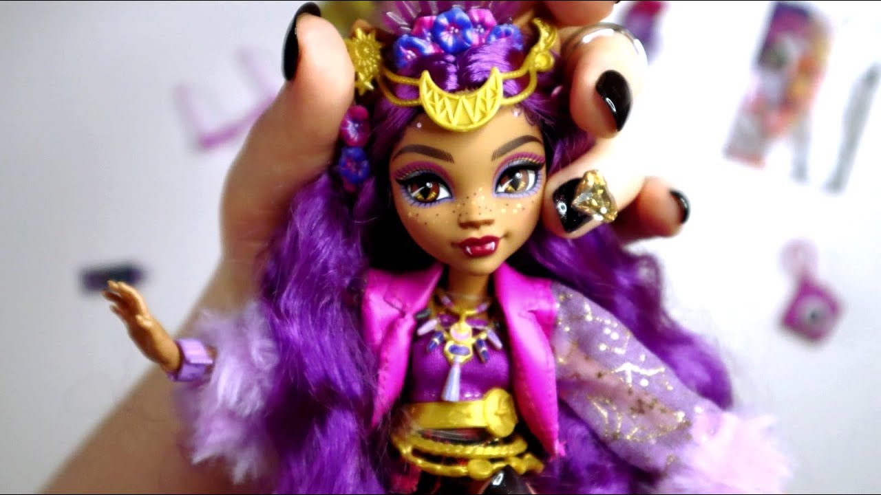 ASMR Doll Unboxing ✨ Monster High Monster Fest Clawdeen Wolf ✨ Tapping, Scratching