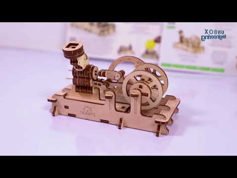 DIY Mini Engine With Wooden Kit - Pneumatic Engine - YouTube