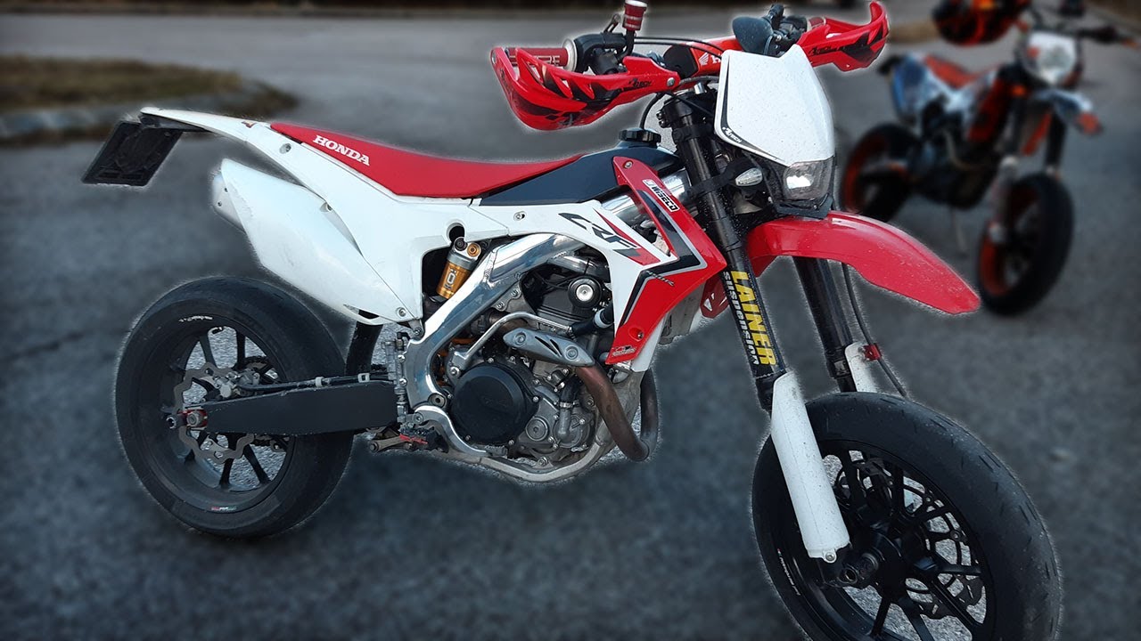 *PURE SOUND* HONDA CRF 450 MOTARD GoPro Hero 7 Black