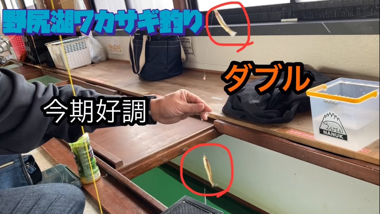 野尻湖ワカサギ釣り【￼￼屋形船】