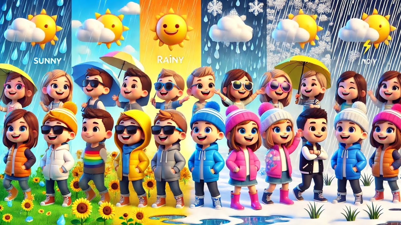 What is the weather today song for kids kindergarten class learn ...